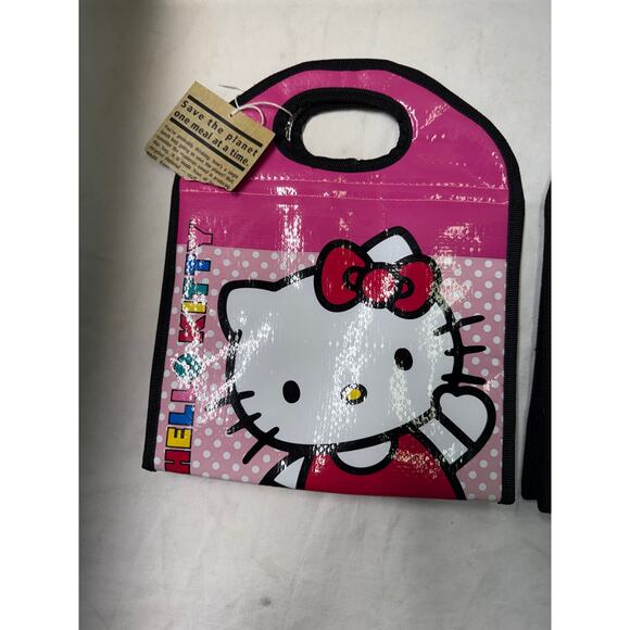 Hello Kitty by Zak Dura Sak Lunch bag Insulated Reusable Foldable Easy Clean NWT - Picture 9 of 12